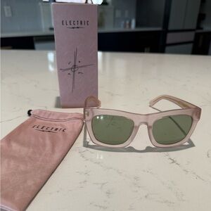 Electric Sunglasses Crasher Flamingo/Black Gradient Large